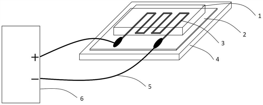 Rapid preparation method of flexible conductive circuit board