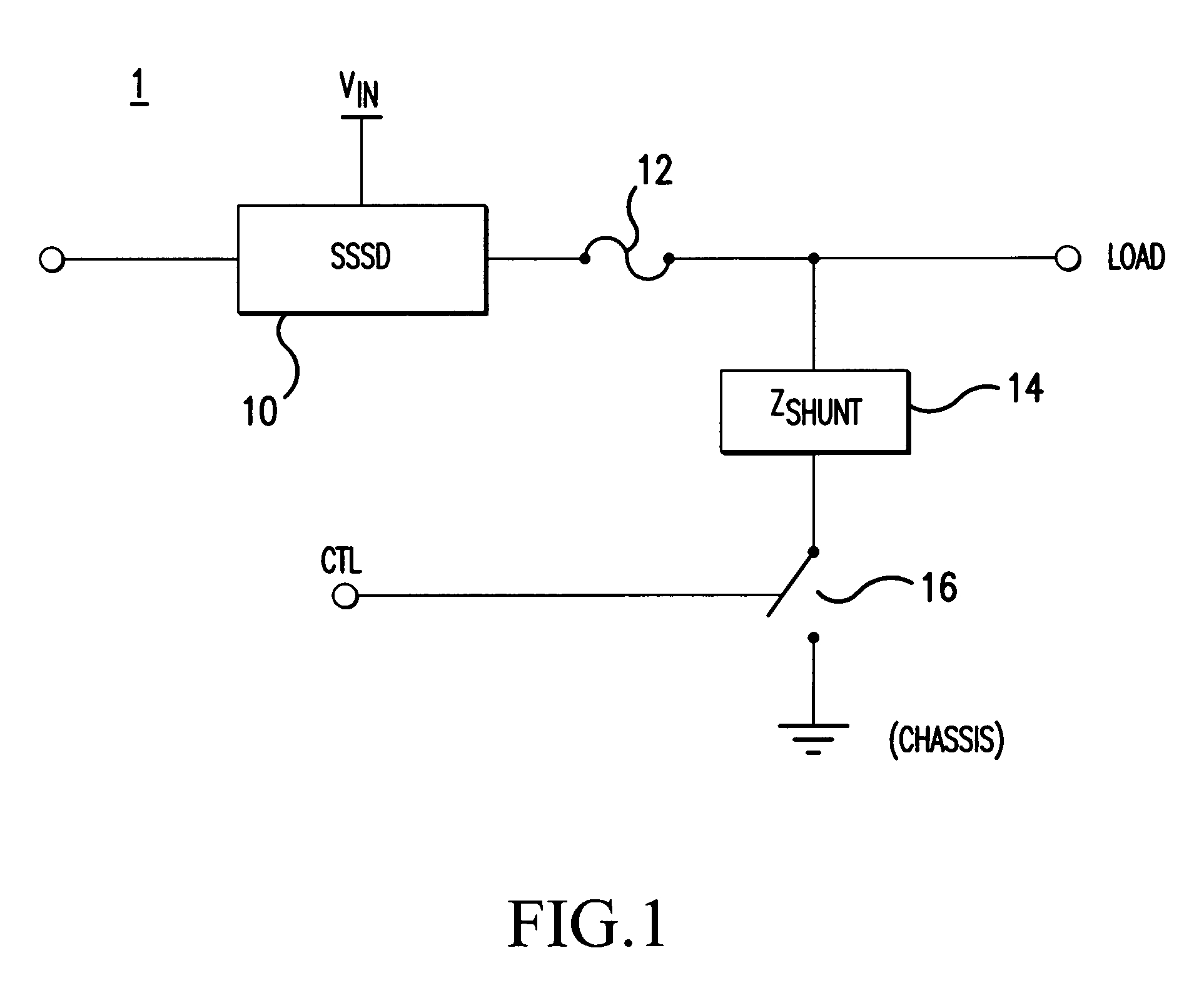 Leakage current shunt in an electrical power distribution system utilizing solid state relays
