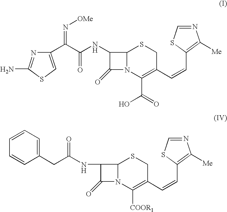 Process for the preparation of cefditoren