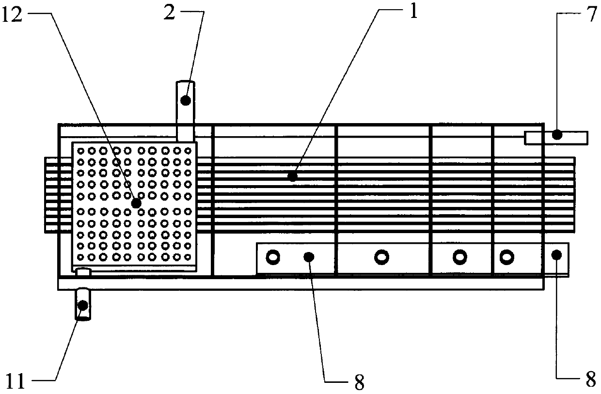 A process and equipment for desalinating seawater by using slag heat