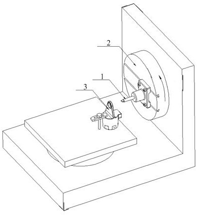 Bearing hole groove machining method