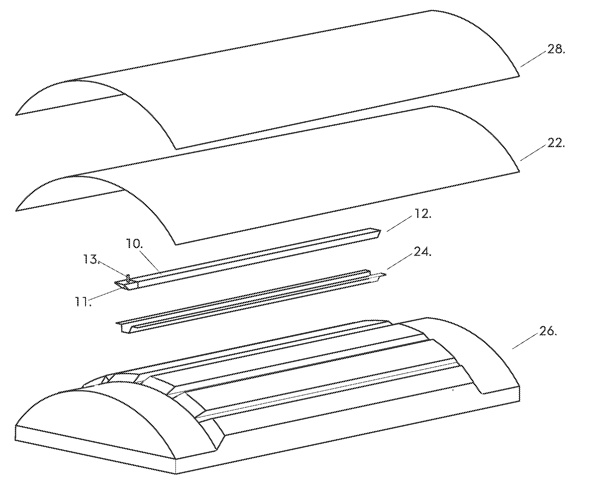 Thermoplastic mandrels for composite fabrication