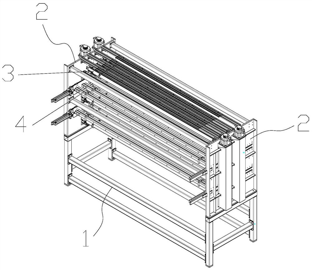 A fiber spreading device