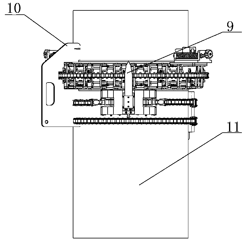 Rotary cutting beveling machine