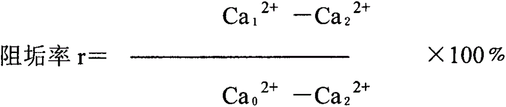 Scale inhibitor dispersant for circulating cooling water system and preparation method thereof