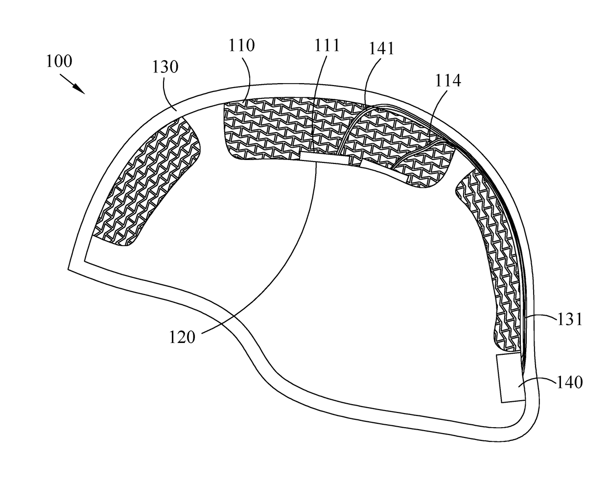 Guard padding with sensor and protective gear including the same