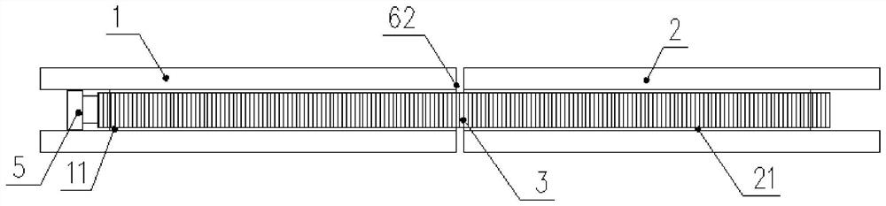 Preparation method of magnetic core of open-type mutual inductor and shaping outer mold structure applied by the same