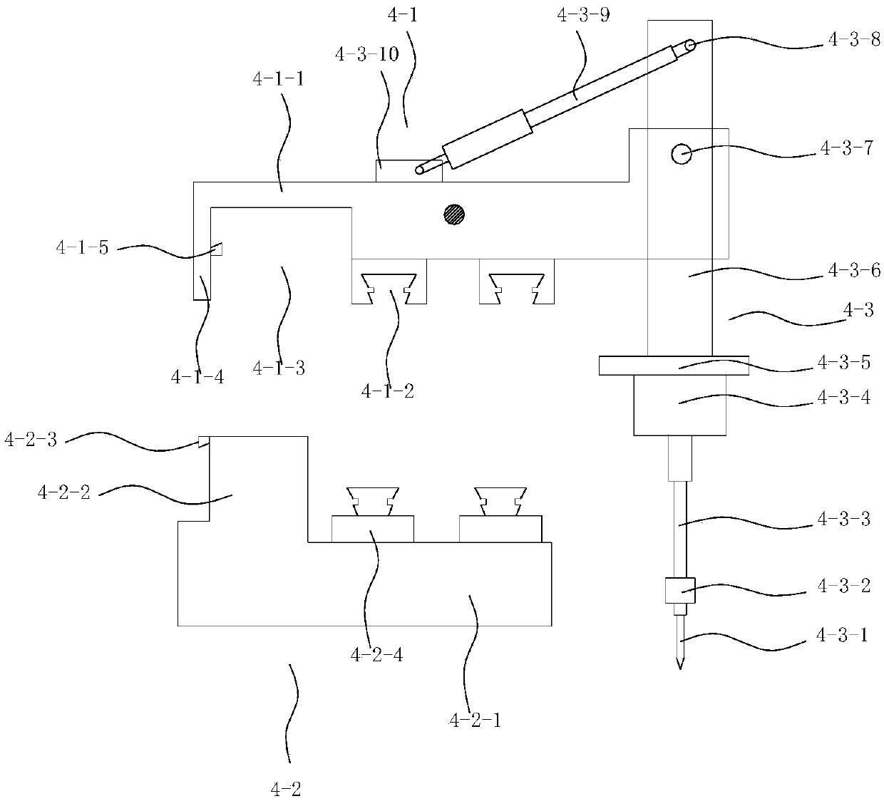 Intelligent perforating robot and perforating head replacing method thereof