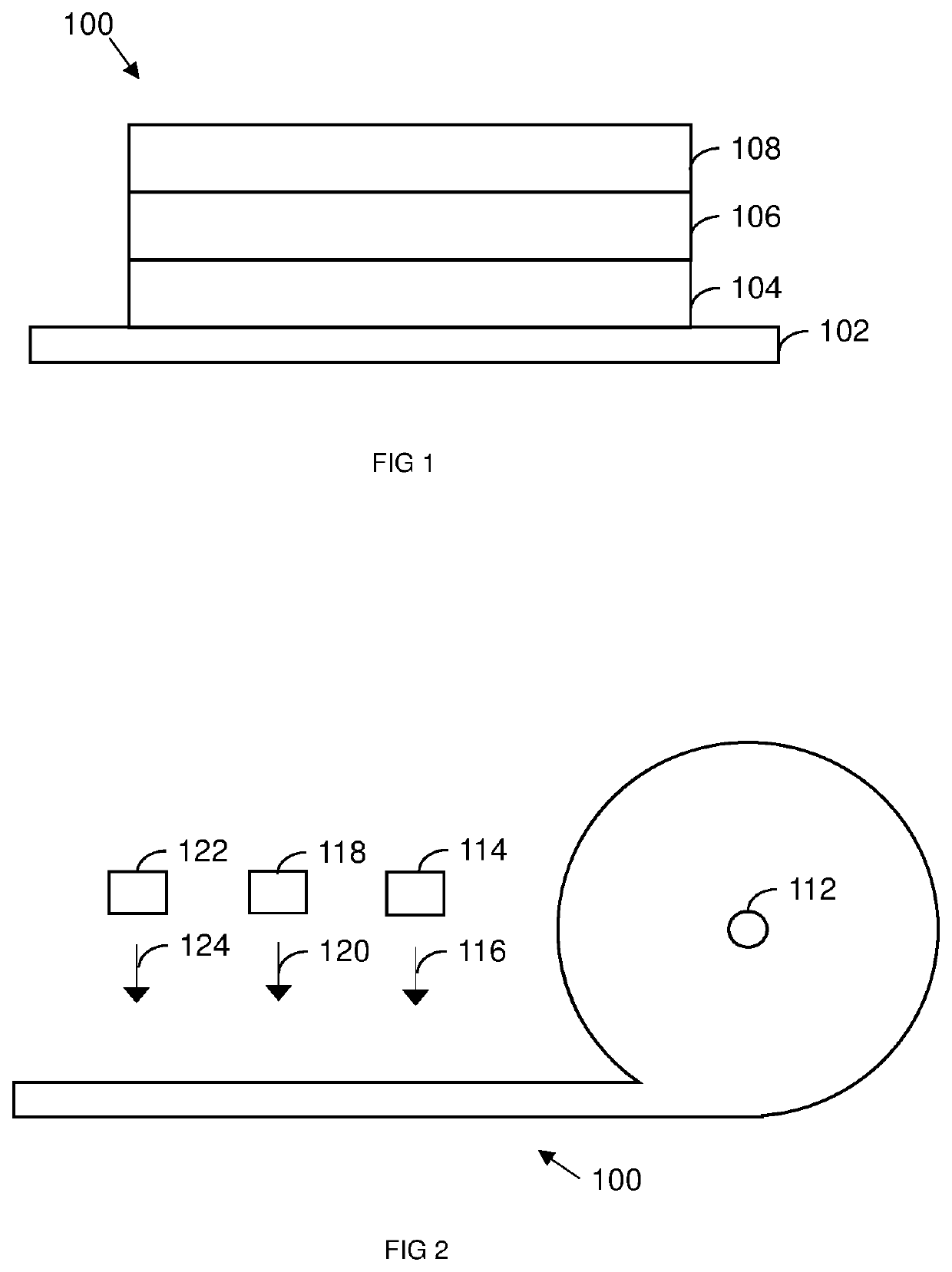 Stack for an energy storage device