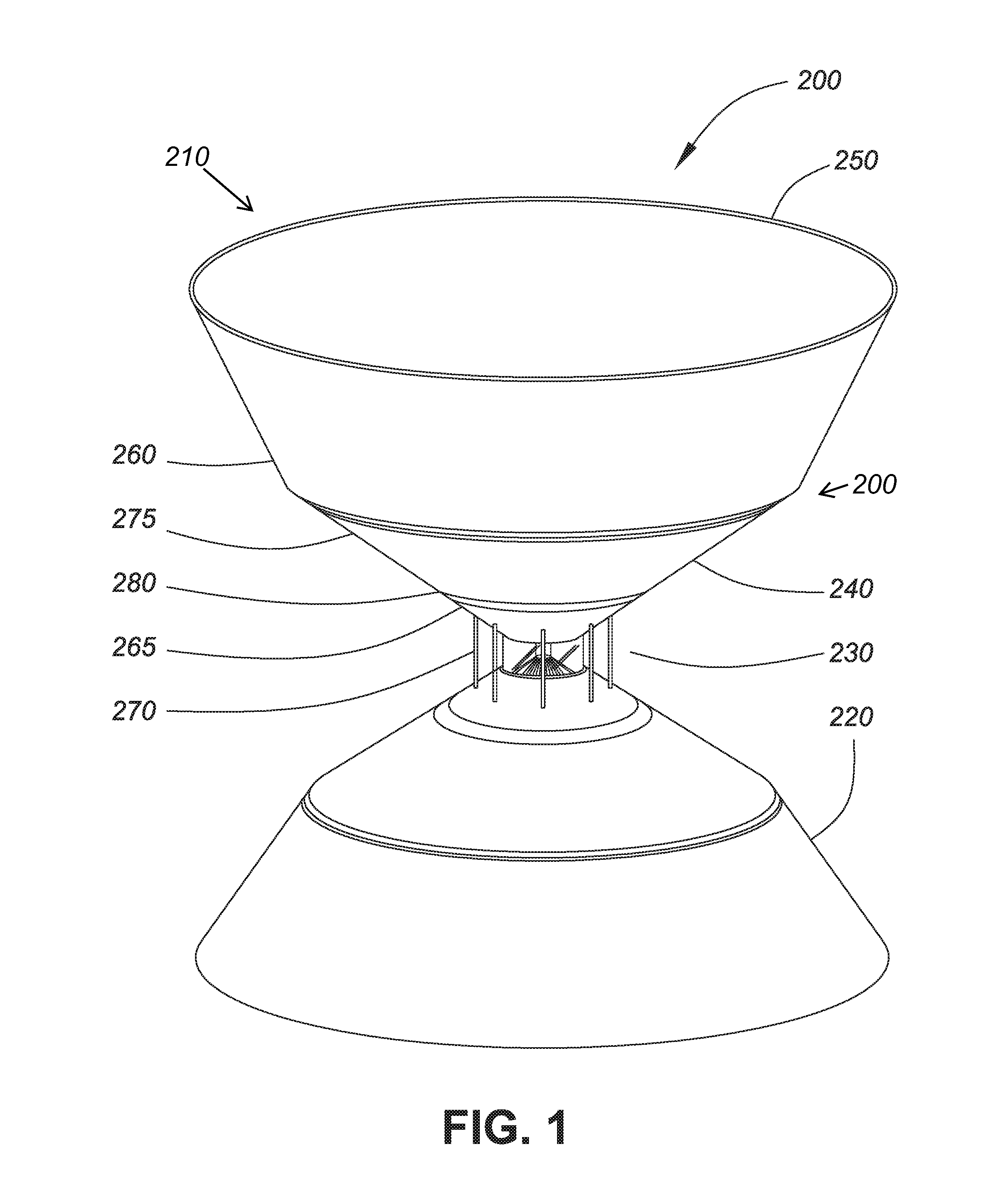 Ultra-wideband biconical antenna with excellent gain and impedance matching