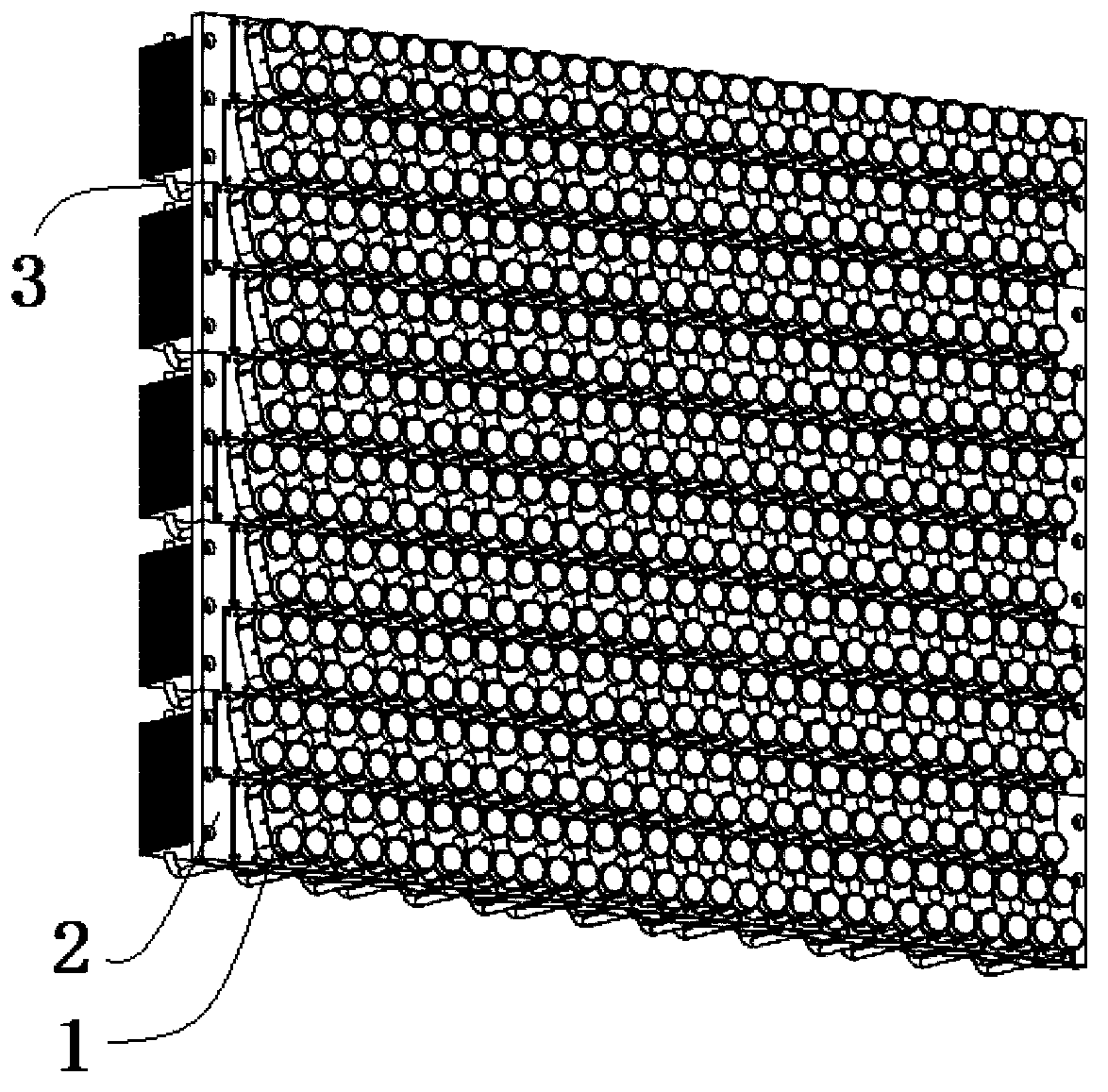 Parallel light curing equipment with staggered area array light sources and curing method thereof