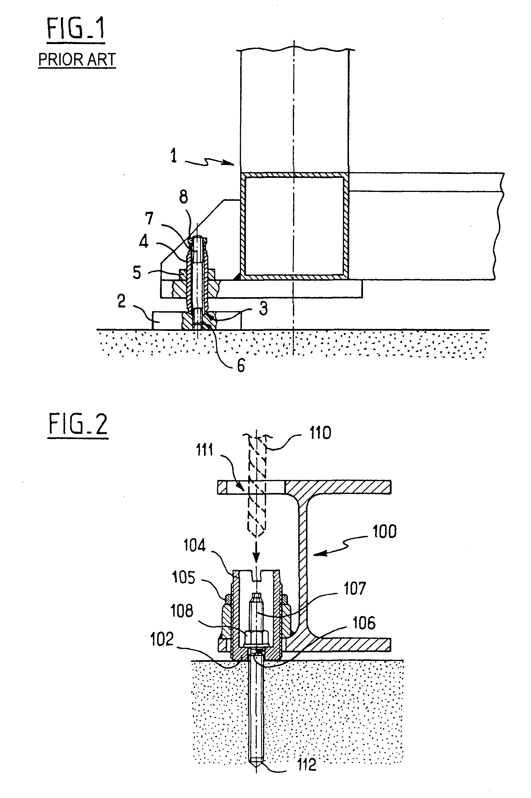 Method for position indexing of a machine or similar on the floor and machine leg used therefor