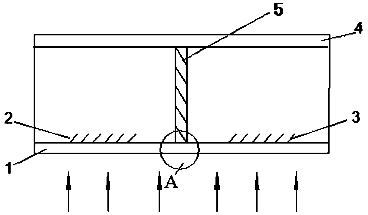 Tiled bipolar light-responsive photoelectrochemical cell, power generation system and working method