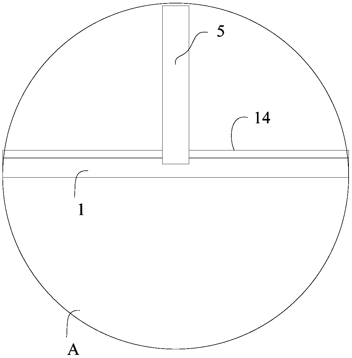 Tiled bipolar light-responsive photoelectrochemical cell, power generation system and working method