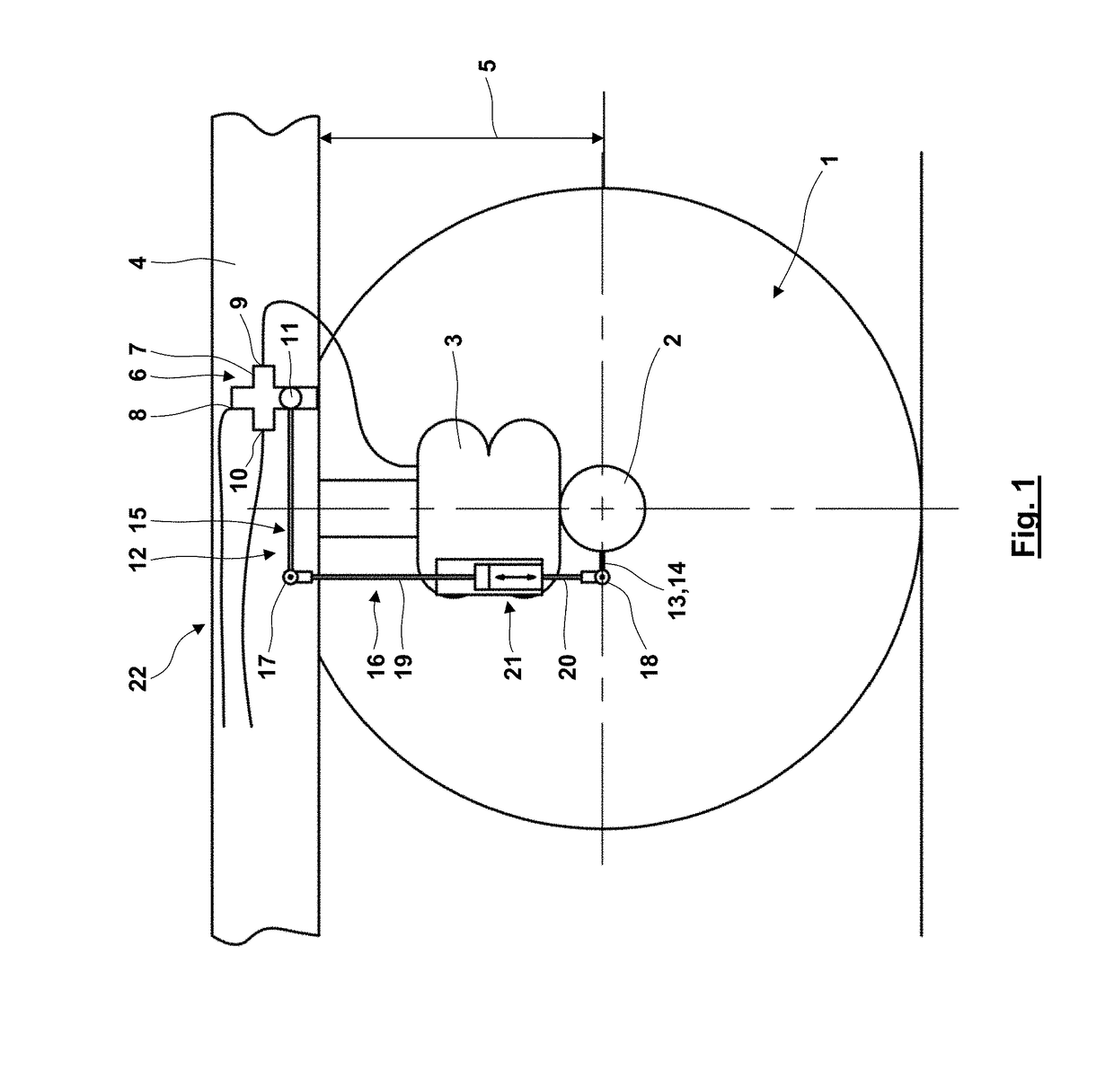 Mechanically actuated leveling valve mechanism