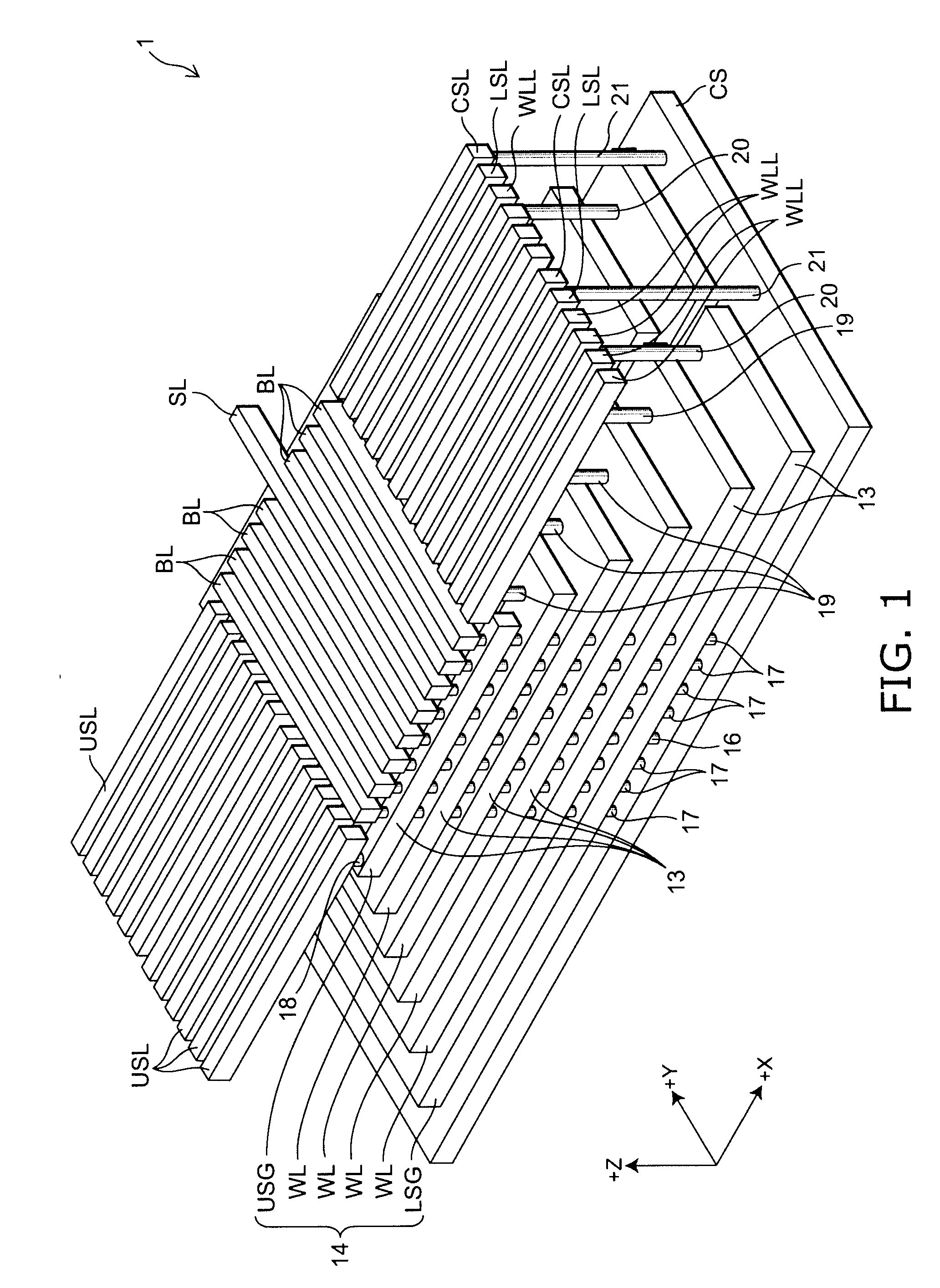Nonvolatile semiconductor memory device and method for manufacturing same