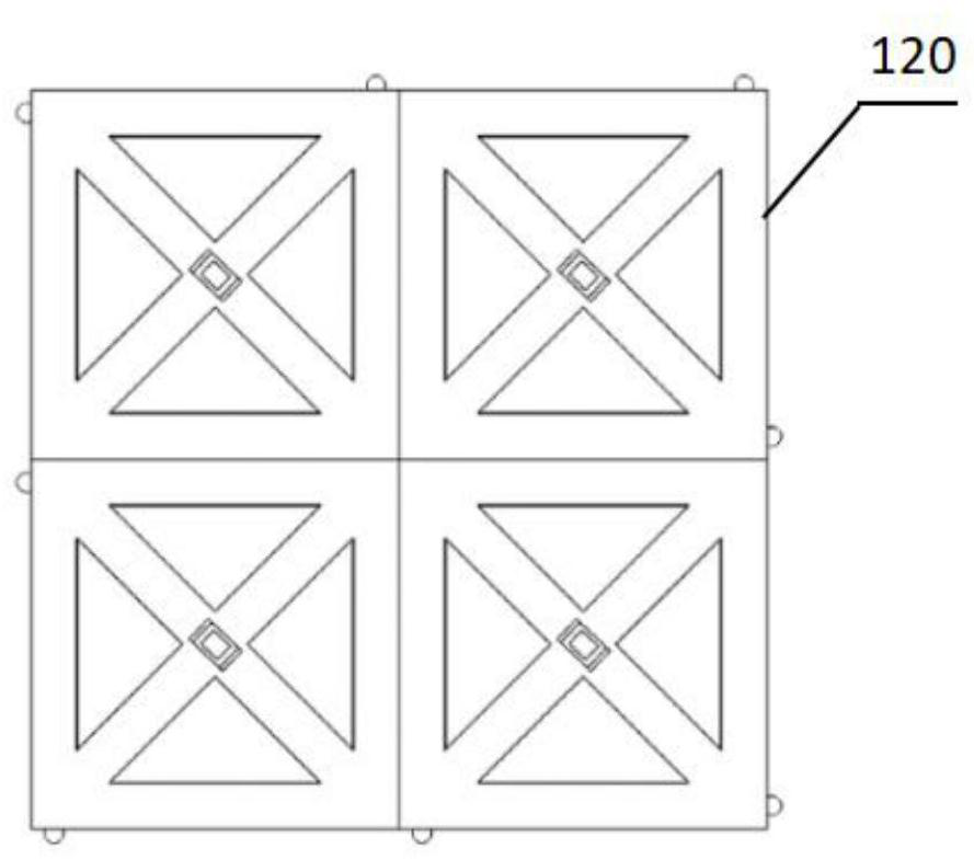 A bionic wind power generation array and wind power generation device