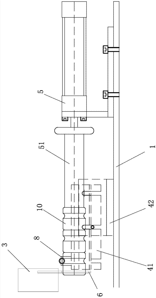 High-frequency automatic annealing method and device for screw hole of bearing ring