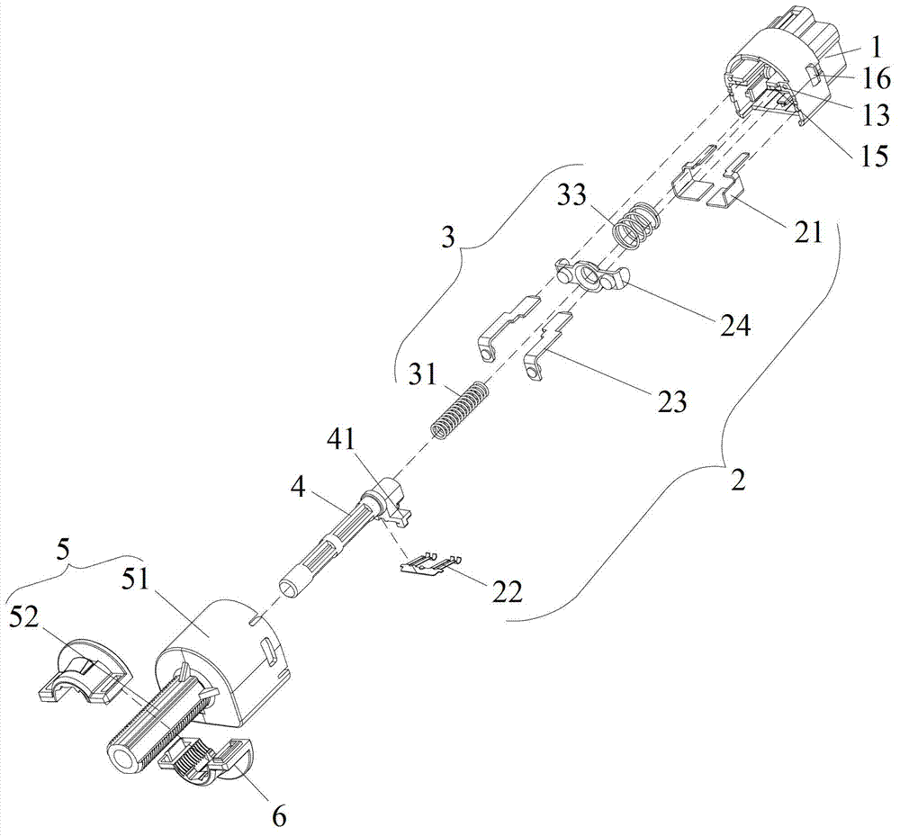 Switch device for automobile brake lamp