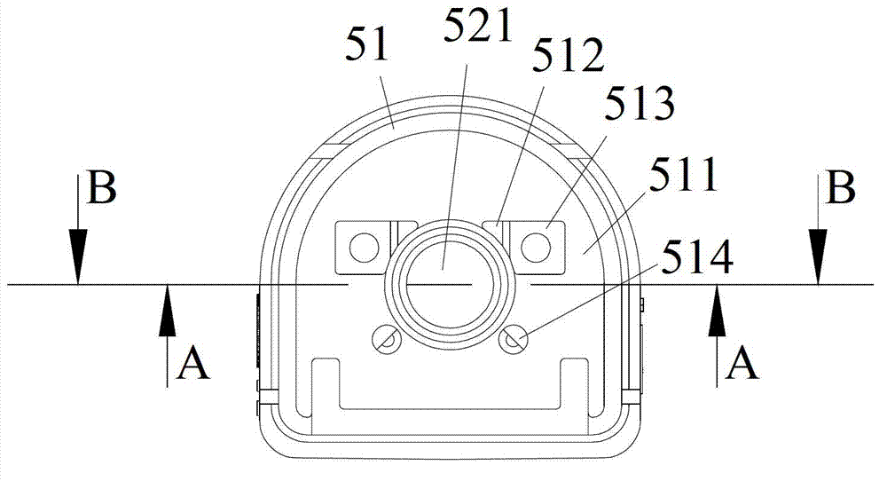 Switch device for automobile brake lamp