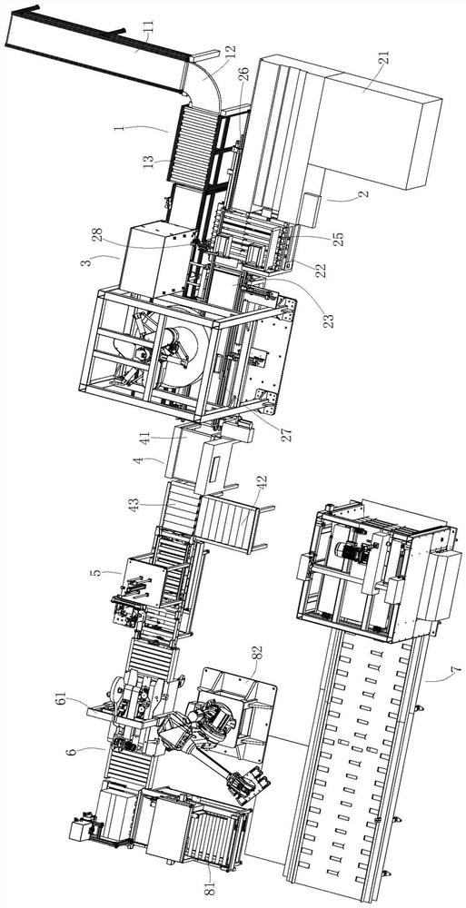 Automatic packaging system and packaging method for bagged products