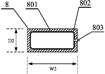A plug structure installed between formwork trolley and surrounding rock and its installation method