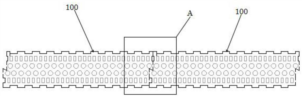 A modular body for wetlands, its preparation method and constructed wetland system