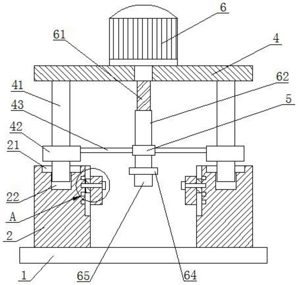 Bushing press-fitting device for exhaust gas recirculation valve assembly