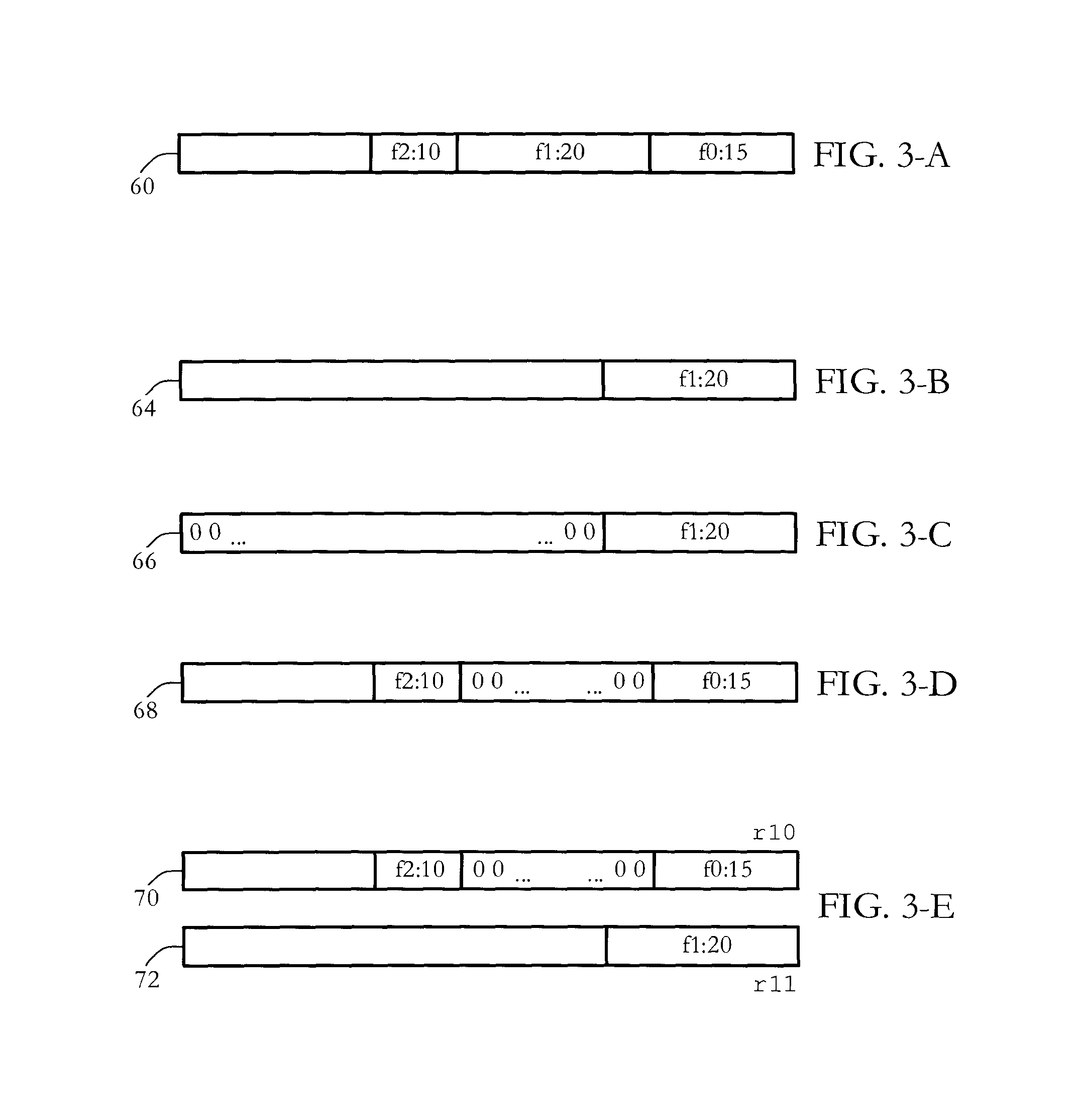 Direct hardware processing of internal data structure fields