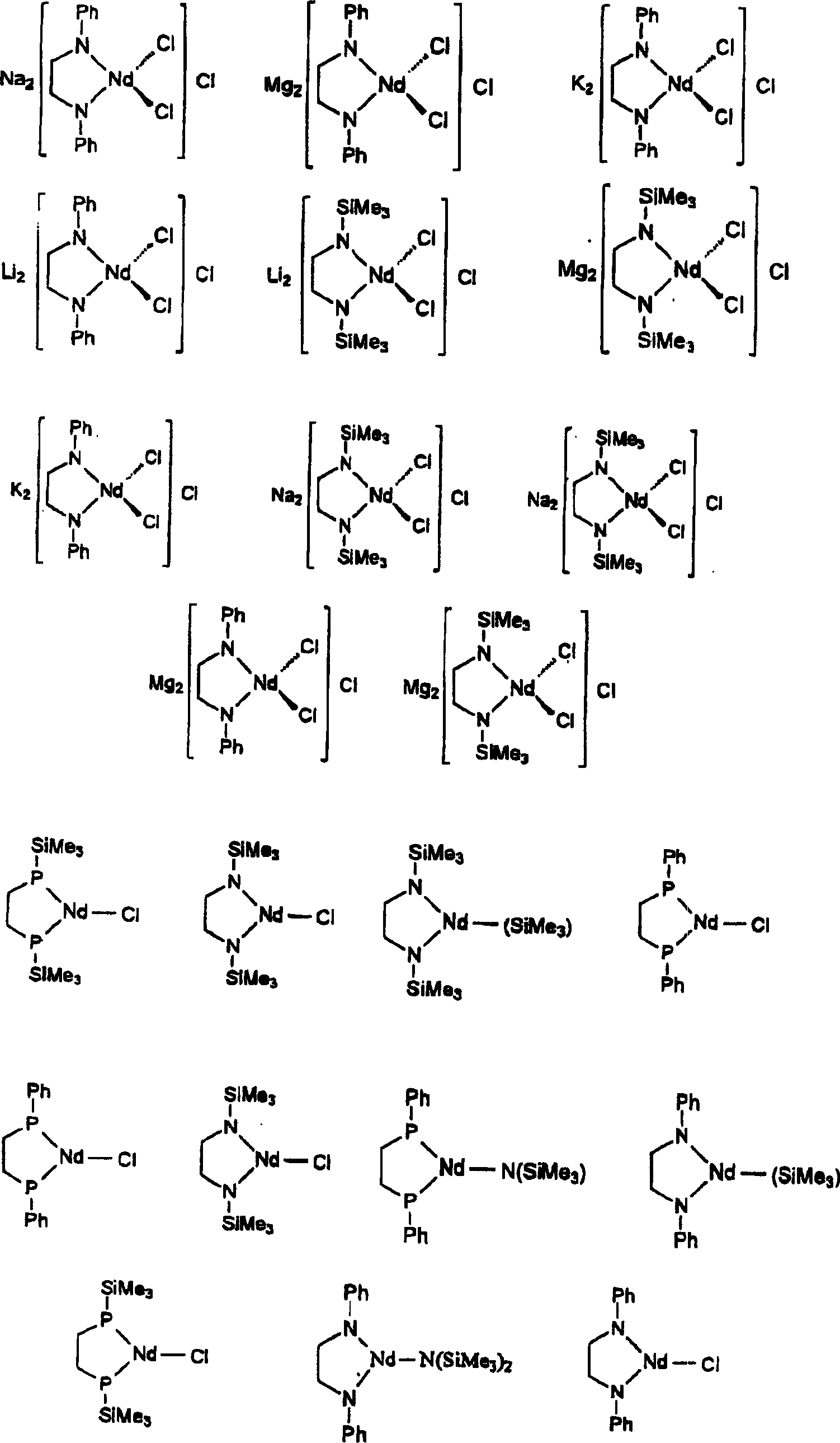 Random or block co-or terpolymers produced by using of metal complex catalysts