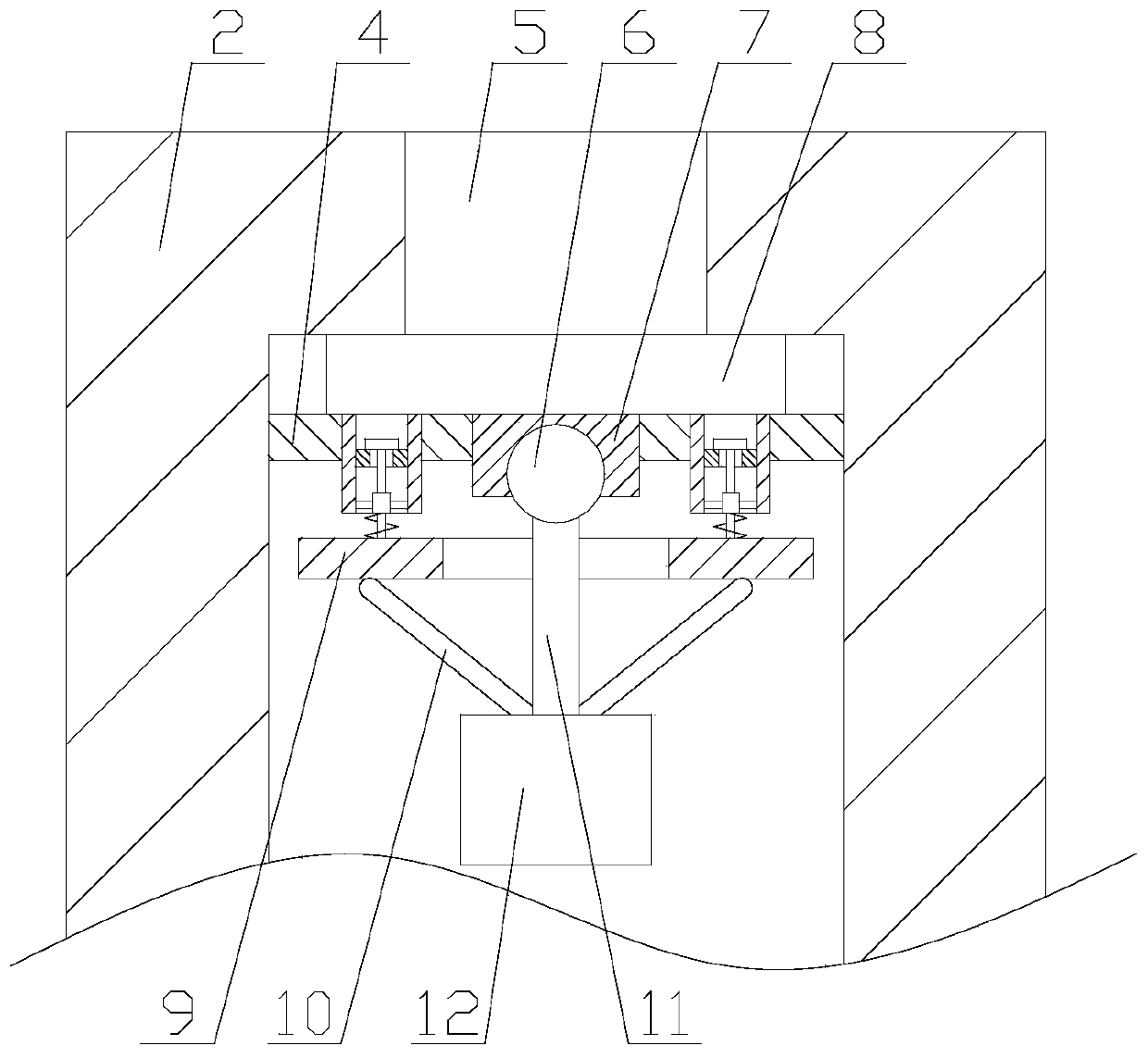 Intelligent street lamp with telescopic function