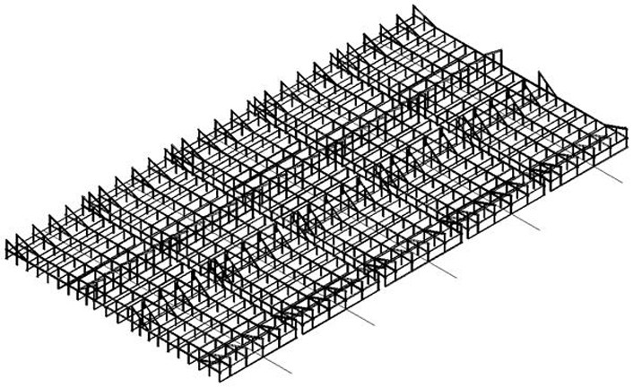 Overall assembling method for ultra-wide framing steel box girder