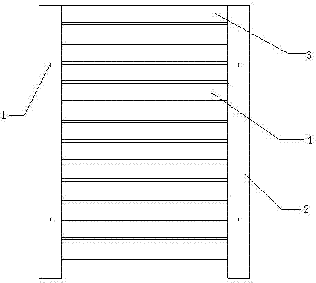 Nanometer-modified fiber reinforced plastic reinforcement sea sand concrete fence board and preparation method thereof