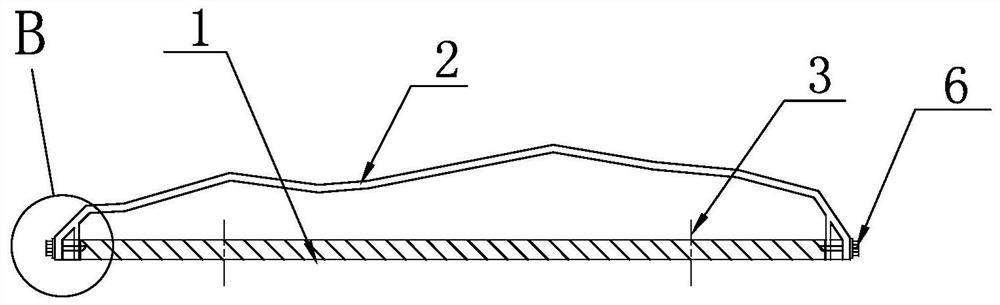 Buckle type installation structure of exterior wall decoration