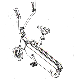 Portable box type electric bicycle capable of rapidly folding locking handle in hand pulling manner