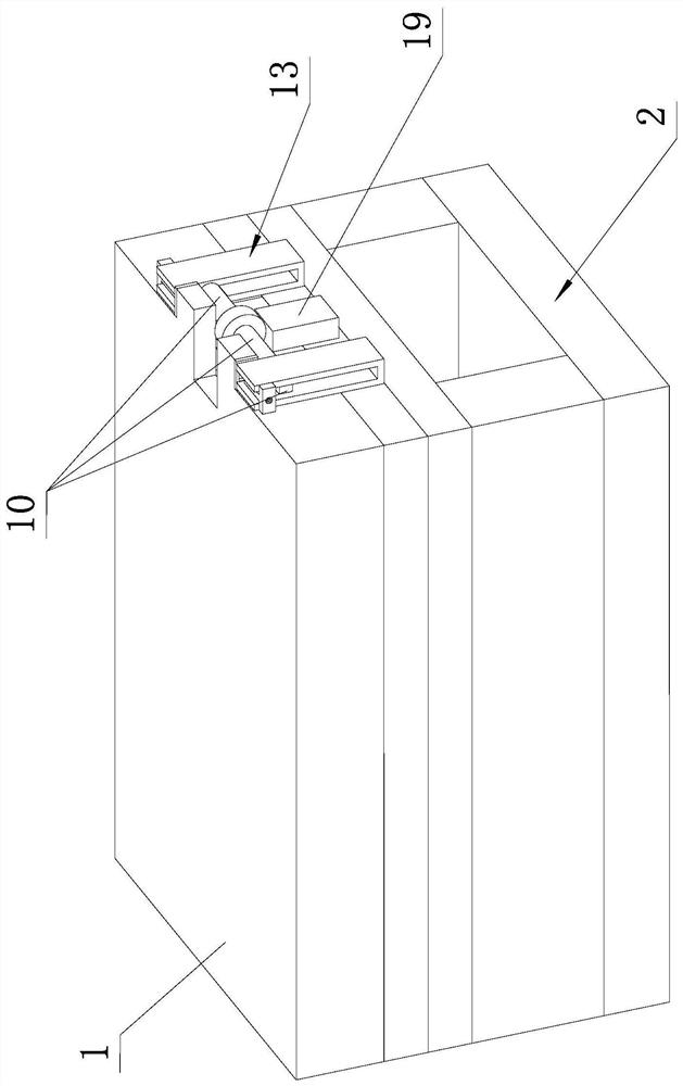 Side core pull injection mold