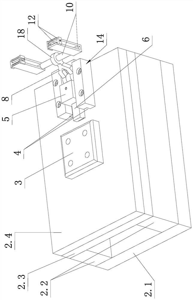 Side core pull injection mold