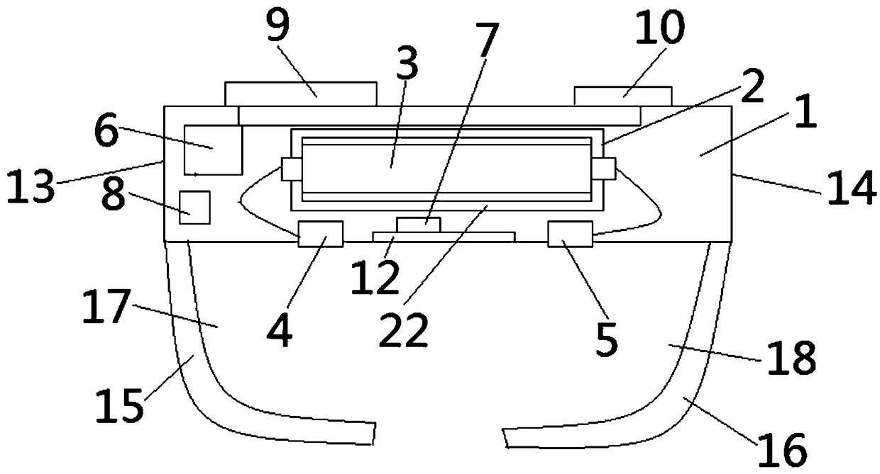 Diabetes wearing medical combination device