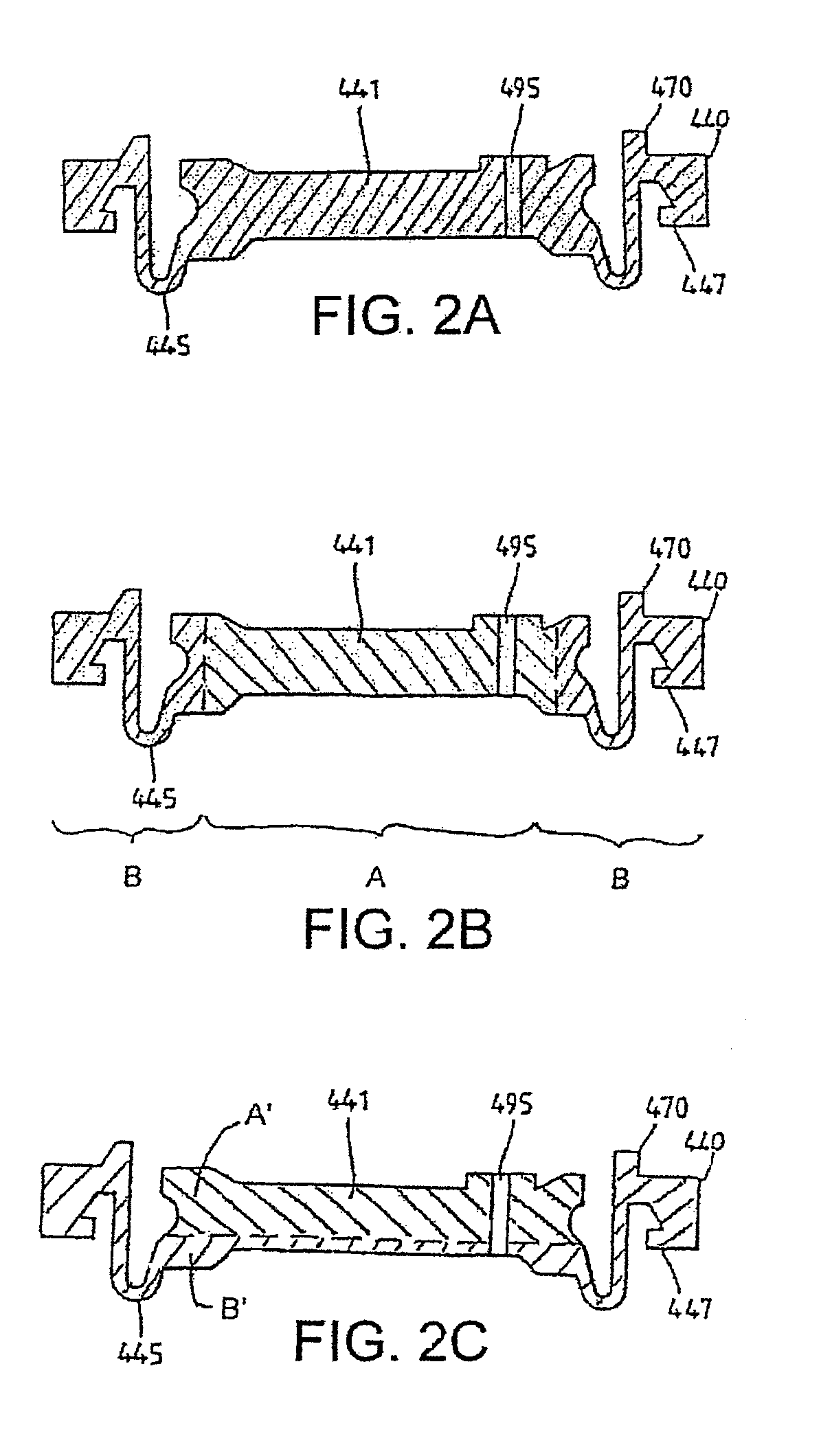 Medicament dispensing device with a display indicative of the state of an internal medicament reservoir