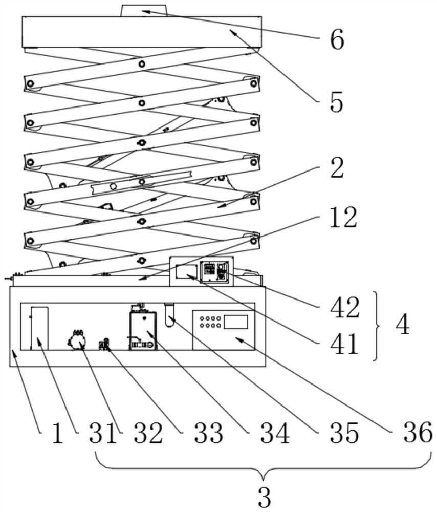 Shear fork arm performance test system