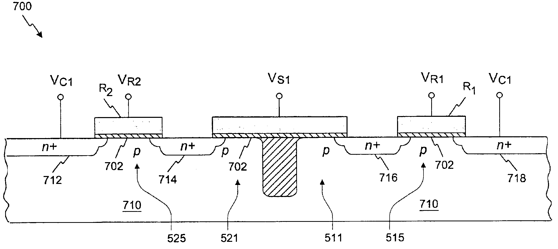 Reprogrammable non-volatile memory using a breakdown phenomena in an ultra-thin dielectric