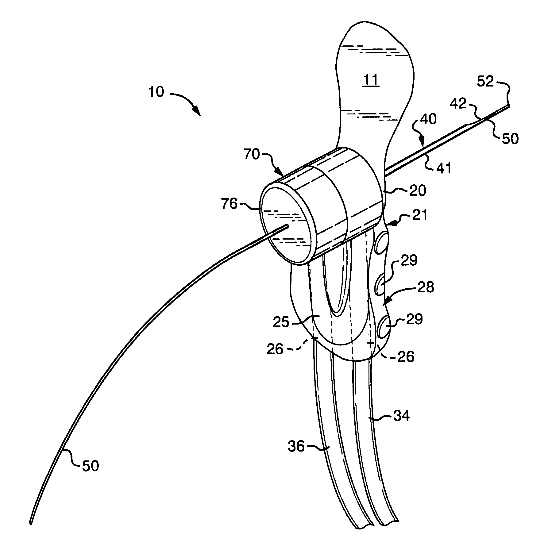 Medical instrument for accessing a breast duct for performing a medical procedure