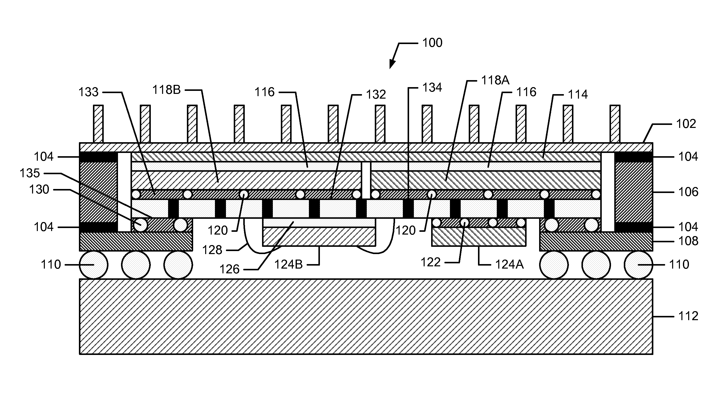 Apparatus having thermal-enhanced and cost-effective 3D IC integration structure with through silicon via interposers