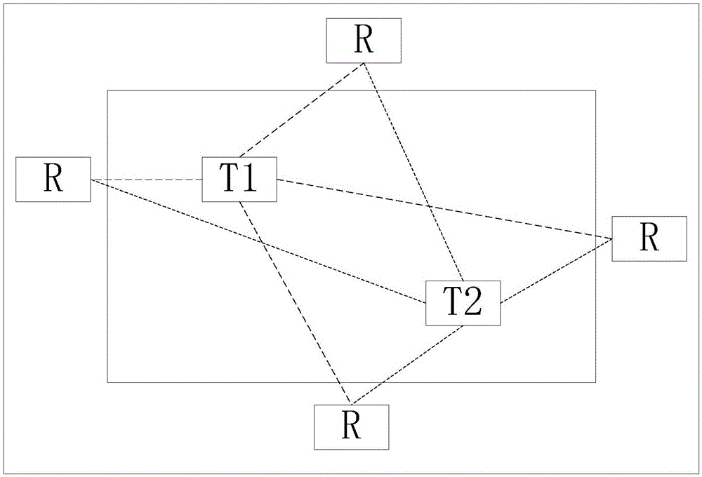 Location information interaction system used for augmented reality and related method