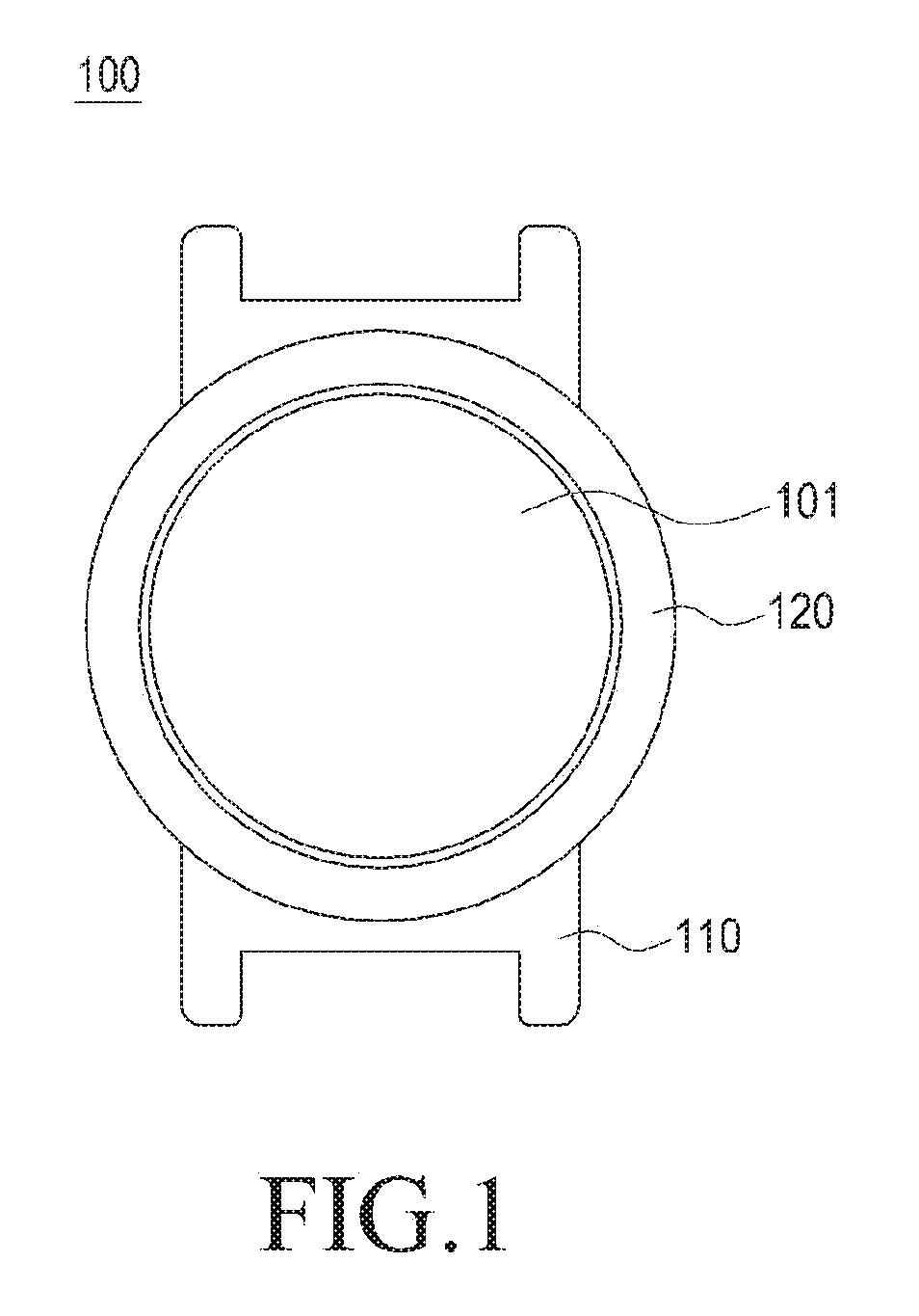 Electronic device with rotatable structure