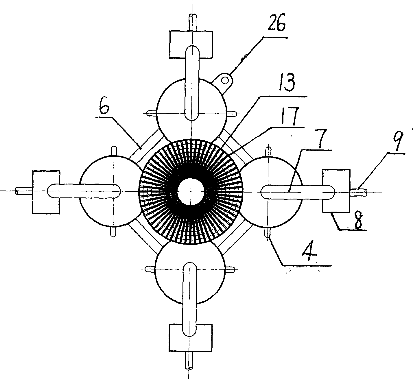 Apparatus and method for treating river and lake water