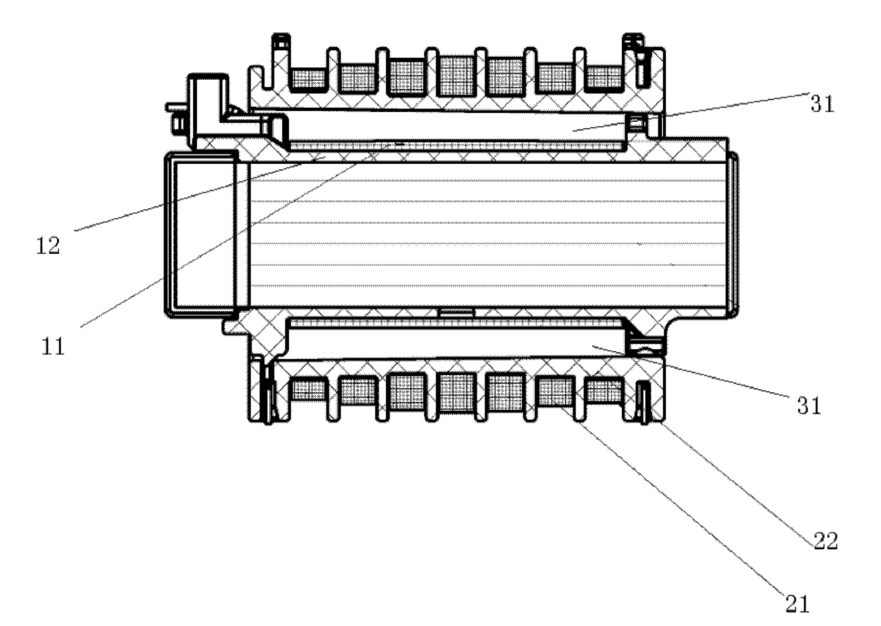 Engine ignition coil and primary winding thereof