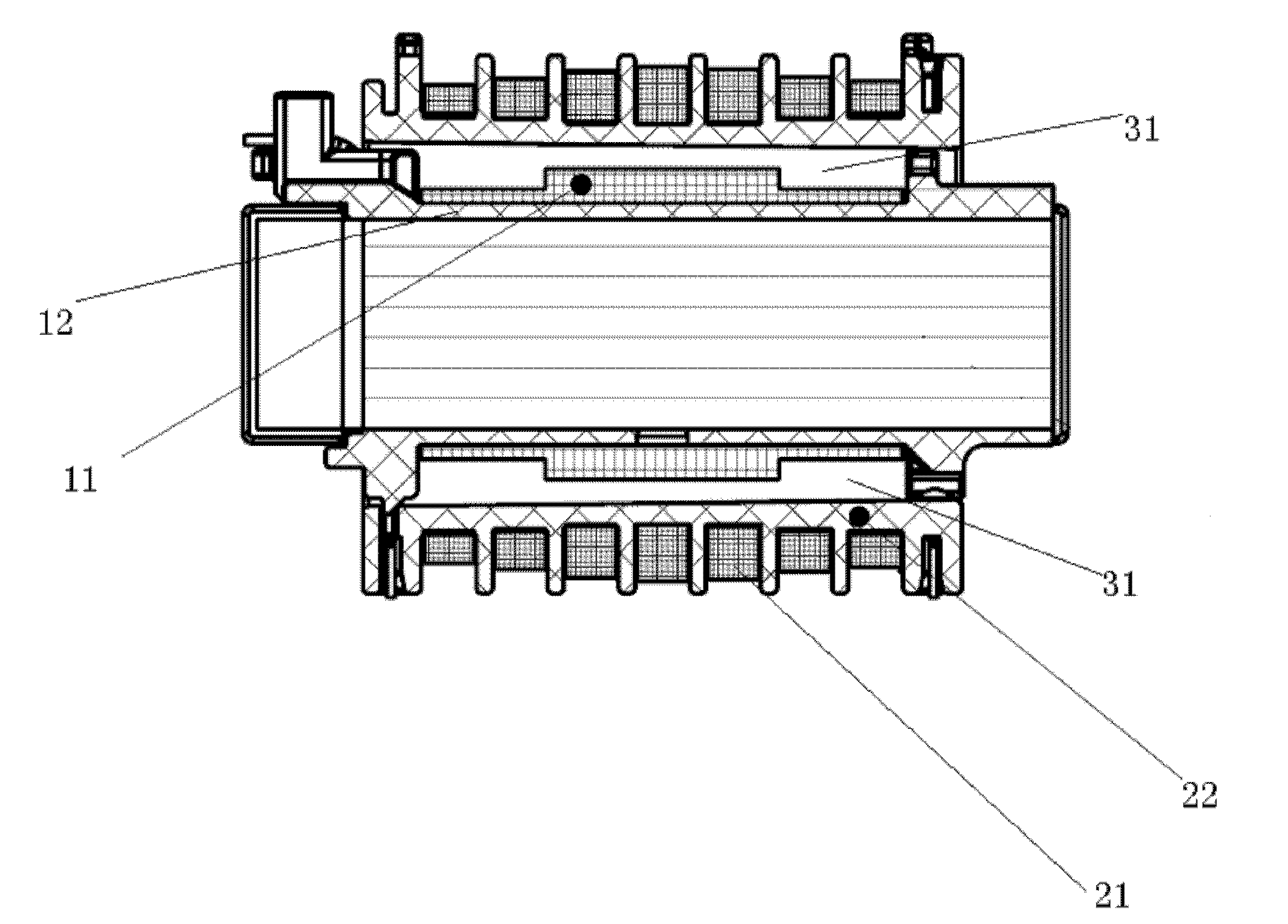 Engine ignition coil and primary winding thereof