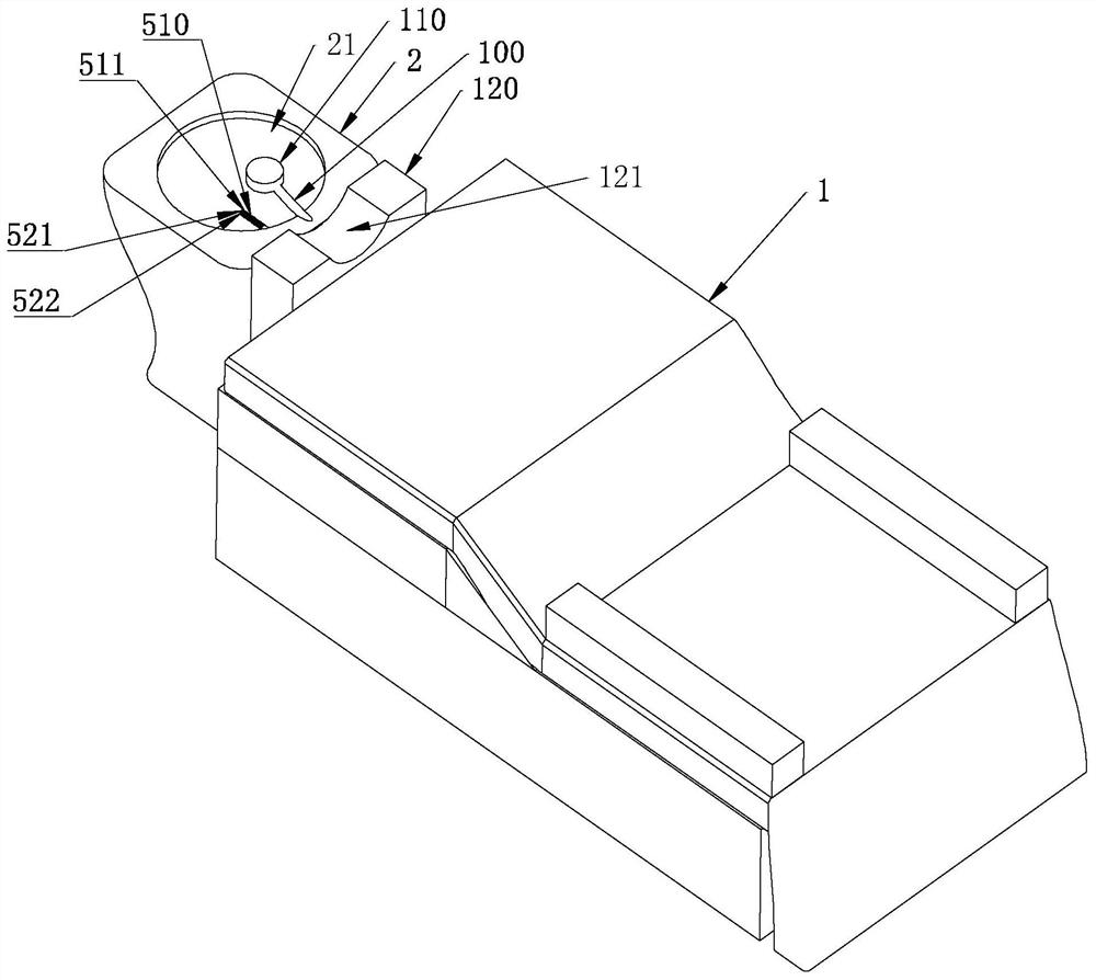 An intelligent hair thinning horizontal hair dryer and hair drying mechanism