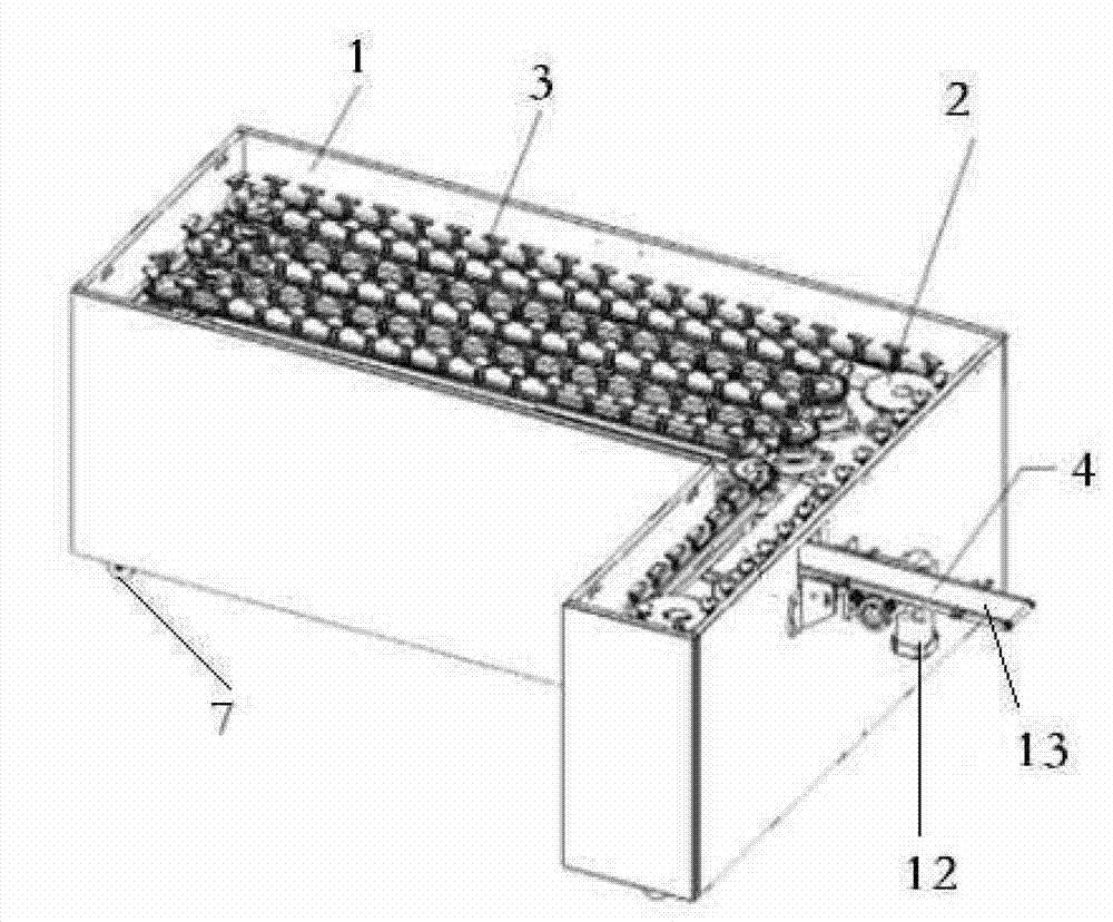 Slow fermenting device for crisp food